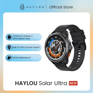 Solar Ultra Smart Watch